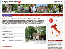 Tablet Screenshot of campingmichelangelo.com